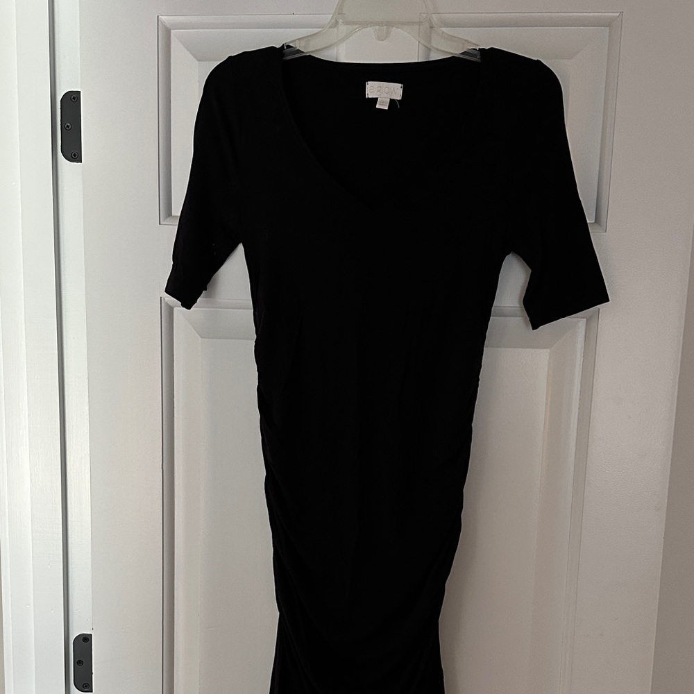 a:glow Black Maternity dress